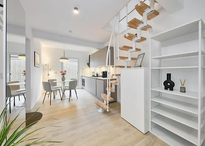 Cozy Neubau-maisonette - Citynah In Hamburg-niendorf Apartament Hamburg
